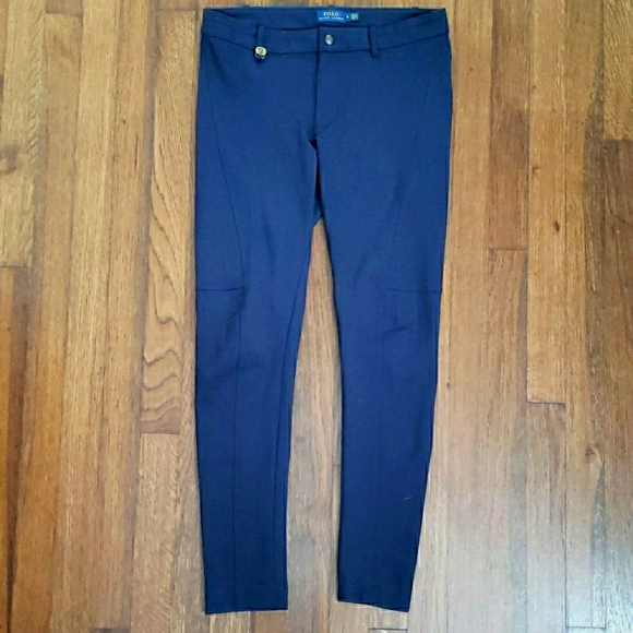 Polo Ralph Lauren Pants - Polo Ralph Lauren Navy Blue Dressy / Casual Skinny